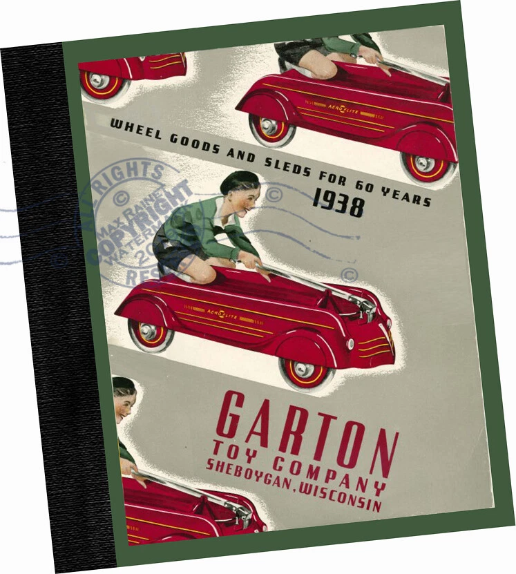 GARTON Toy Company CATALOGUE 1938 PEDAL CARS bikes Riding scooters WAGONS trikes