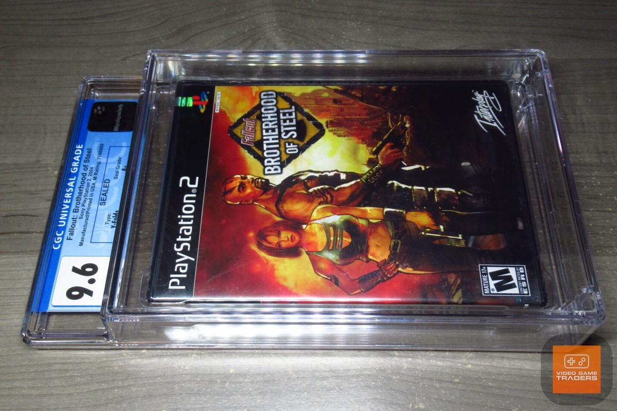 プレステ2カセット CGC 9.6 A+ - Fallout: Brotherhood of Steel PlayStation 2, PS2 2004