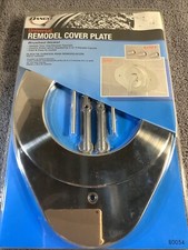 DANCO Universal Remodel Cover Plate - Brushed Nickel - New
