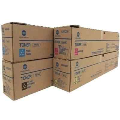 TN-619 Konica Minolta GENUINE Toner Set CMYK TN619 C1060 C1070 C2070 Set .