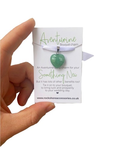 Blue Agate Something Blue For Bride Wedding Day Gift Rose Quartz Aventurine - Picture 19 of 21