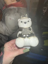 Bath & Body Works Wallflower Plug In Polar Bear Gold Crown Snowflake