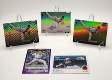 2022 Topps Stadium Club Chrome Lot Refractor #SCCUA-BE Bryce Elder RC Autograph