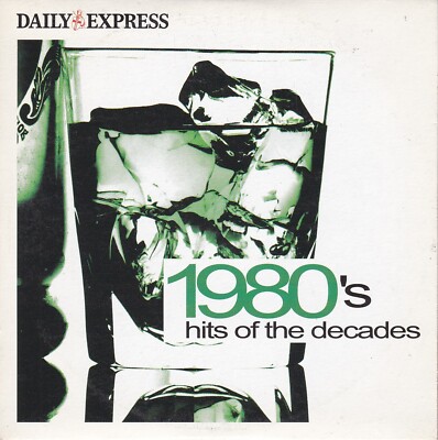 1980's HITS OF THE DECADES ( DAILY EXPRESS Newspaper CD )
