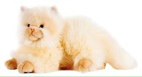 Perserkatze Katze PlüSchtier Stofftier Kuscheltier PlüSch L=30 Cm Lascar