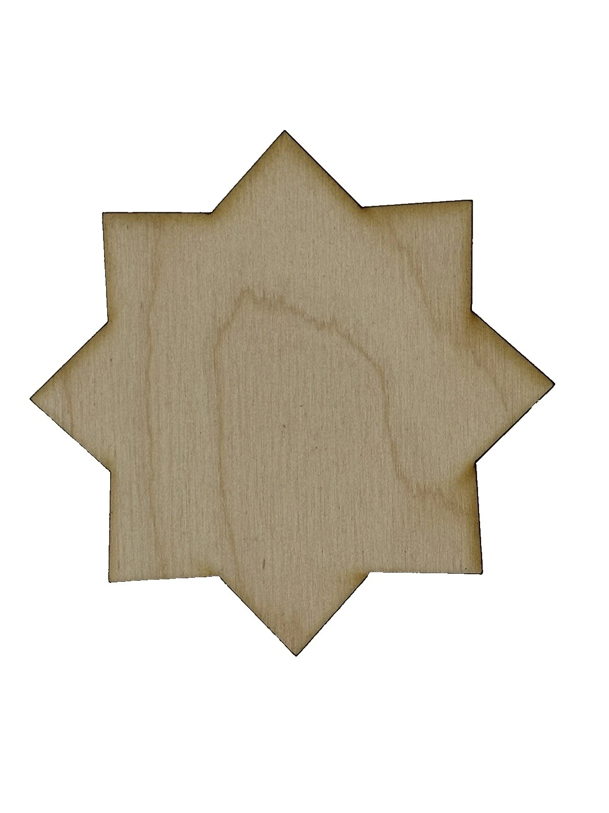 Las formas Woodcrafts Decorativa sin terminar