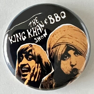 THE KING KHAN & BBQ SHOW Button Pin Anstecker (1 Zoll / 25 mm)