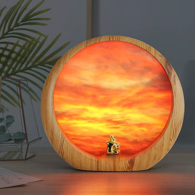 Sunset Lamp Anniversary Wedding Gift Dimmable Home Decor Table Lamp Night light