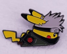 Pokemon Pikachu Naruto Custom Enamel Pin Brooch Nintendo Anime