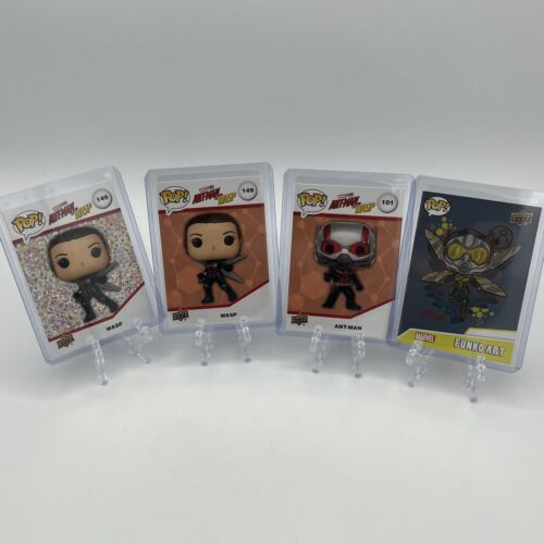 Funko Marvel Upper Deck Cards Lot Of 4 Wasp & Ant-Man #s 149 Confetti Bomb AF-15 - Photo 1/11