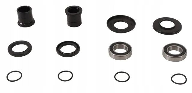 Kit roulements étanches roue avant pour Kawasaki KX 250F acier haute résistance
