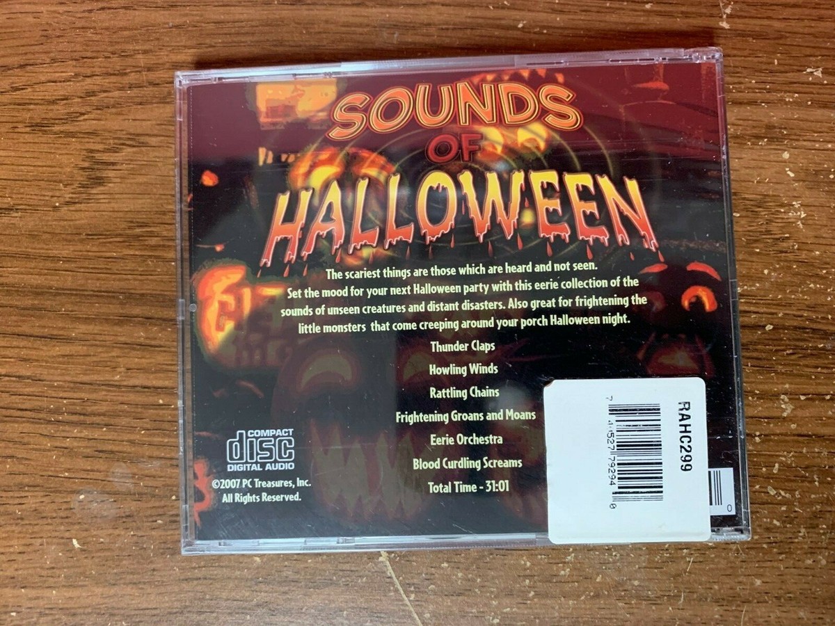 2007 Sounds Of Halloween CD By PC Treasures Factory Sealed | eBay