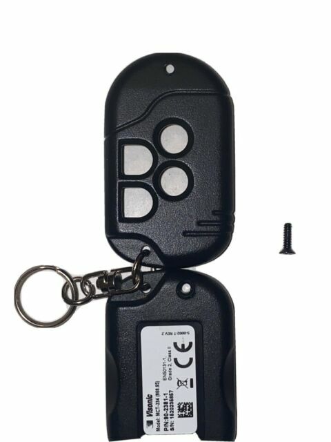 Visonic MCT 234 4 Button Miniature Key-Fob online kaufen | eBay.de