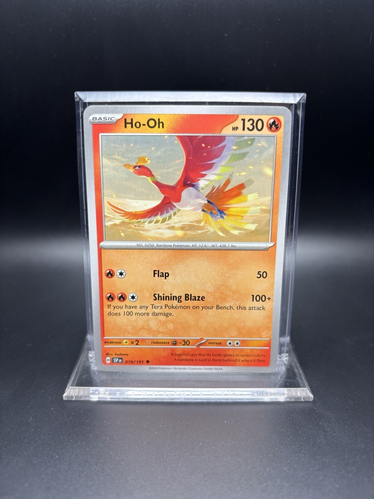 2024 Pokémon Surging Sparks - Ho-Oh No. 19/191