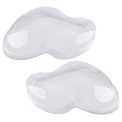 Pair Headlight Lens Shell Cover LH+RH For Mercedes Benz W203 C-Class 2001-2007 - Picture 2 of 9