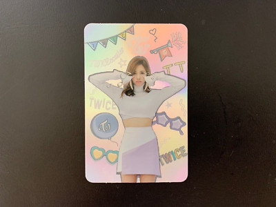 Twice MINA TWICECOASTER : LANE1 Official Hollogram Photo Card+Card