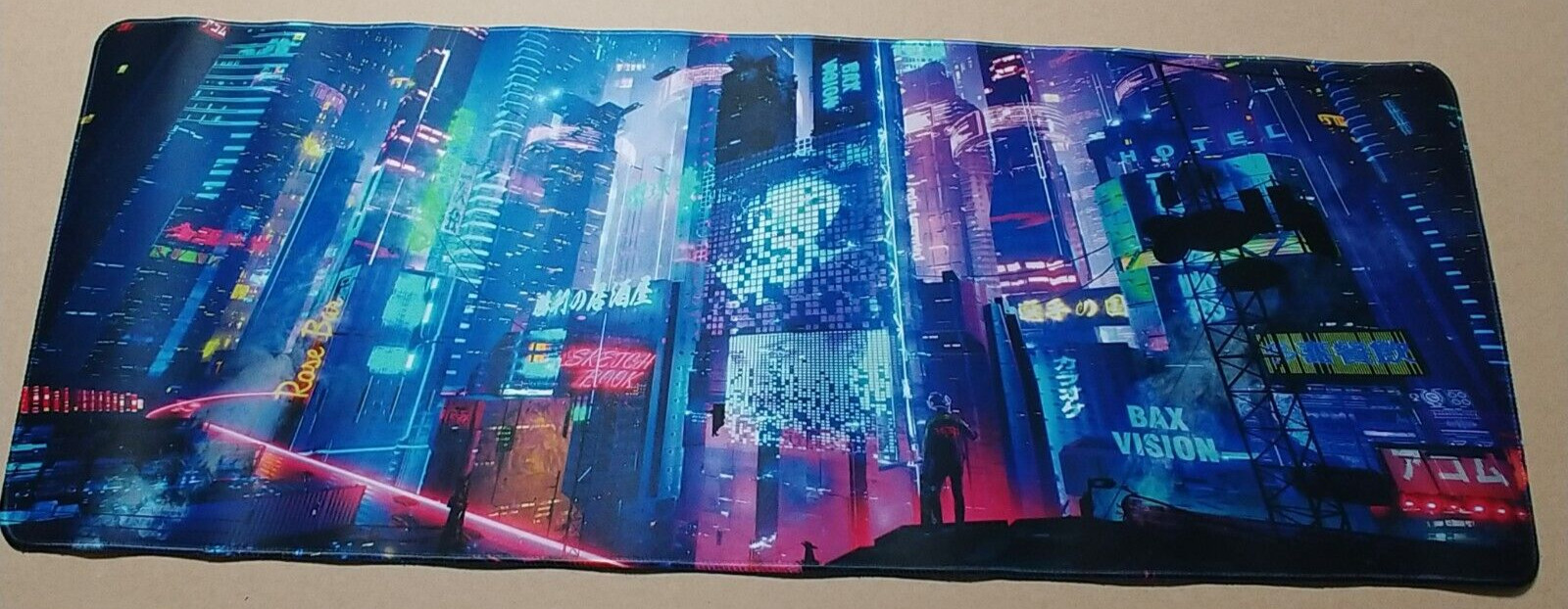 Tokyo Gaming Mouse Pad XL Extended Long Keyboard Laptop Desk No Slip 30.5 x 11.5