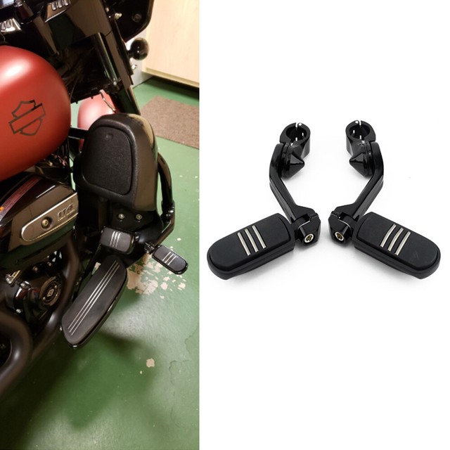 Long Highway Foot Pegs Pedal Pads for 2019 Harley Street Glide Special