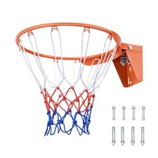Uimoso Panier de Basket Cerceau de Basket-ball 48cm avec Filet pour Remplacement