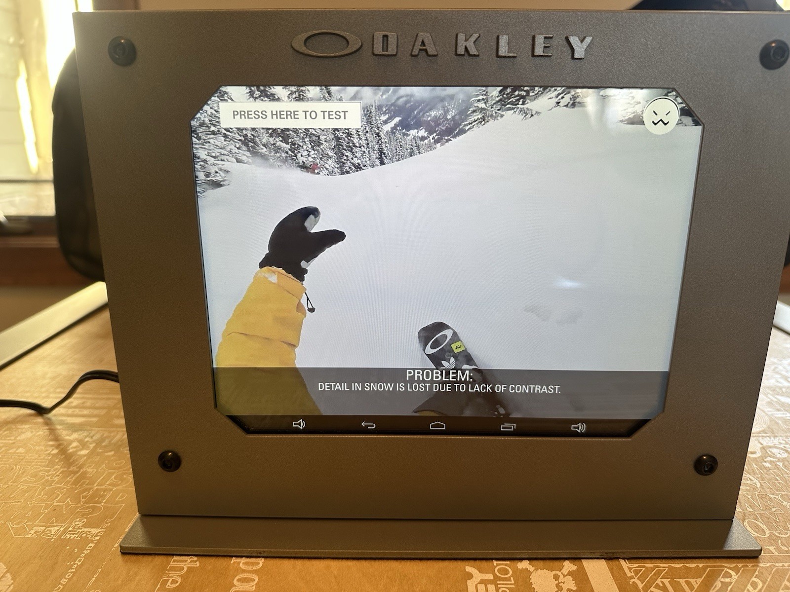 RARE Authentic Oakley PRIZM Digital Tower Tester Display Collector Item