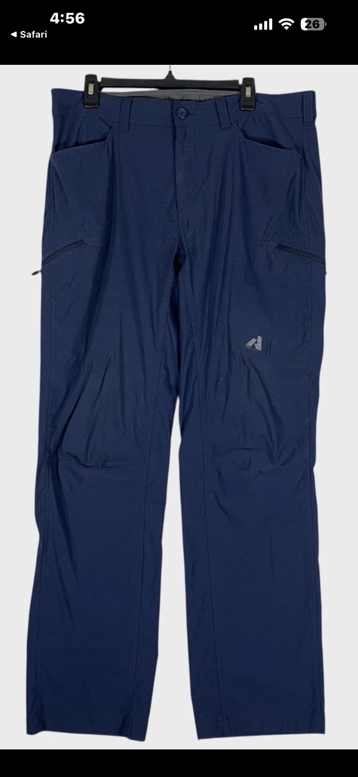 Eddie Bauer Navy First Ascent Pants 40/32 (Q1)