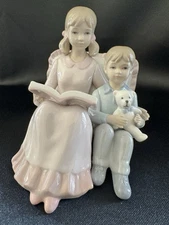 Girl and Boy Figurine The Leonardo Collection Designed in England by Annie Rowe
