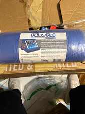 Pillow Pad Deluxe Premium Pillow Stand Multi-Angle Soft Universal Blue