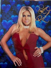 Terri Runnels wrestling autograph