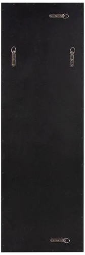 Howard Elliott Aldrich 46 1/2" High Matte White Wood Wall Mirror - Picture 5 of 5