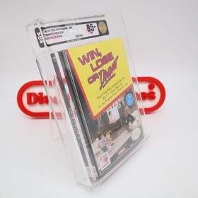 NES Nintendo WIN, LOSE OR DRAW - VGA GRADED 85+ NM+ GOLD! NEW & Factory Sealed!