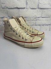 VTG Converse All Stars Men's Size 10 High Tops White Classic Chuck Taylor 70 80s