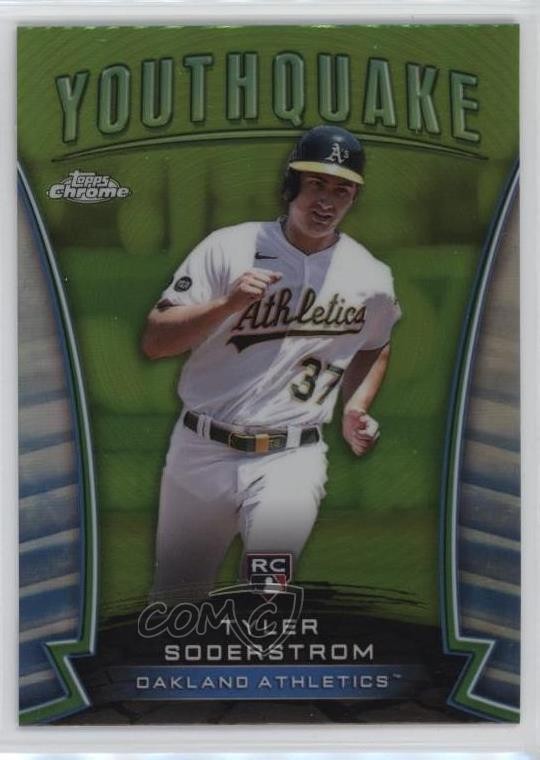 2024 Topps Chrome Youthquake Tyler Soderstrom #YQ-16 0hu7