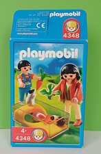 Playmobil Sammlung Figur Set 4348 Meerschweinchen Terrarium Streichelzoo in OVP