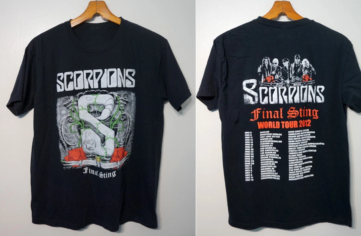 T-Shirt Cadeau De Noël 1990 Scorpions - Coton - Toutes Tailles (Marque Gildan) - Neuf Avec étiquettes
