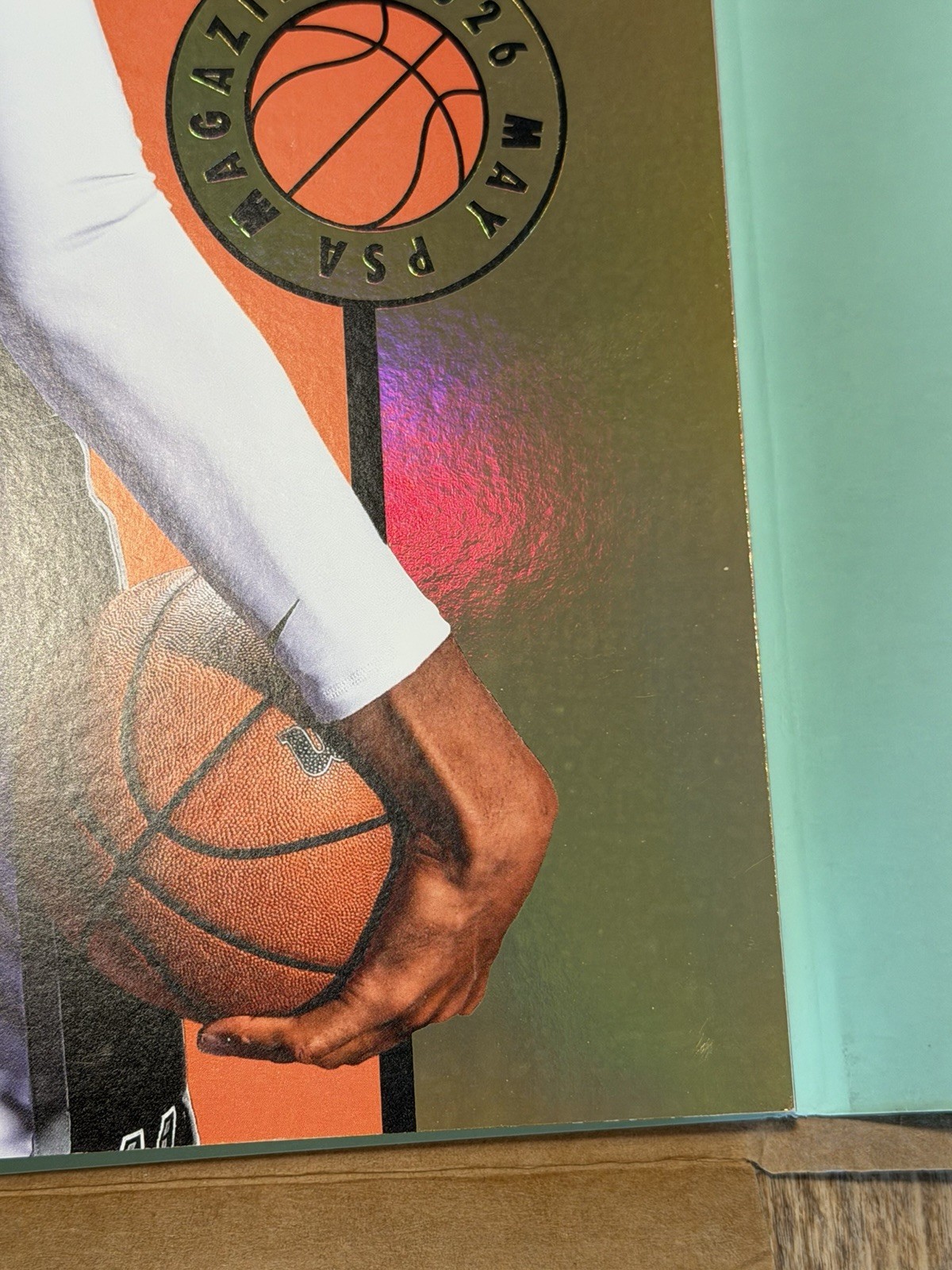 Victor Wembanyama Gold Variant 11/25 - PSA Magazine May 2026 Spurs Wemby view 6