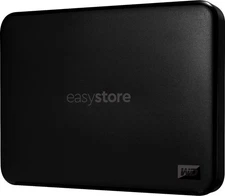 WD - Easystore 2TB External USB 3.2 Gen 1 Portable Hard Drive - Black
