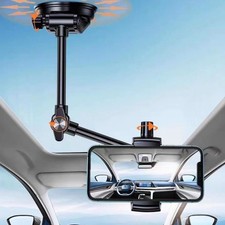 Heavy Duty Suction Cup Phone Mount 360 Rotation Phone Stand for Car Dashboards