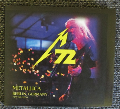 Metallica - Berlin 2026 - M72 Tour - Live 2CDs