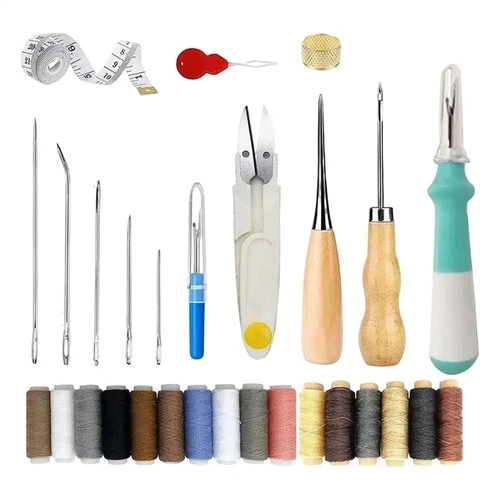 Leather Making Kit, Leather Sofa Repair Sewing Kit, Leather Work Kit with Leather5893