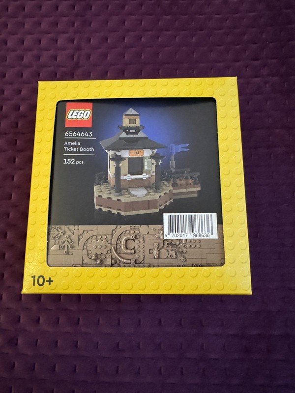 LEGO Amelia Ticket Booth 6564643 New in Sealed Box