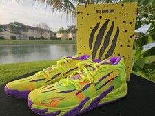 Men's Sz 11.5 Puma MB.03 "Spark" Multicolor Synthetic Basketball Shoes 379898 01