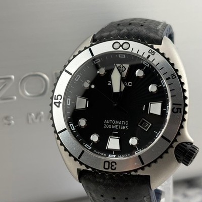 Rare Zodiac Oceanaire Diver ZO8013 Automatic Watch with Box & Papers