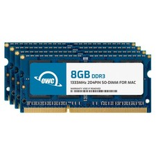 32GB 4 x 8GB 1333MHz DDR3 SO-DIMM PC3-10600 204Pin SO-DIMM CL9 Memory RAM U...