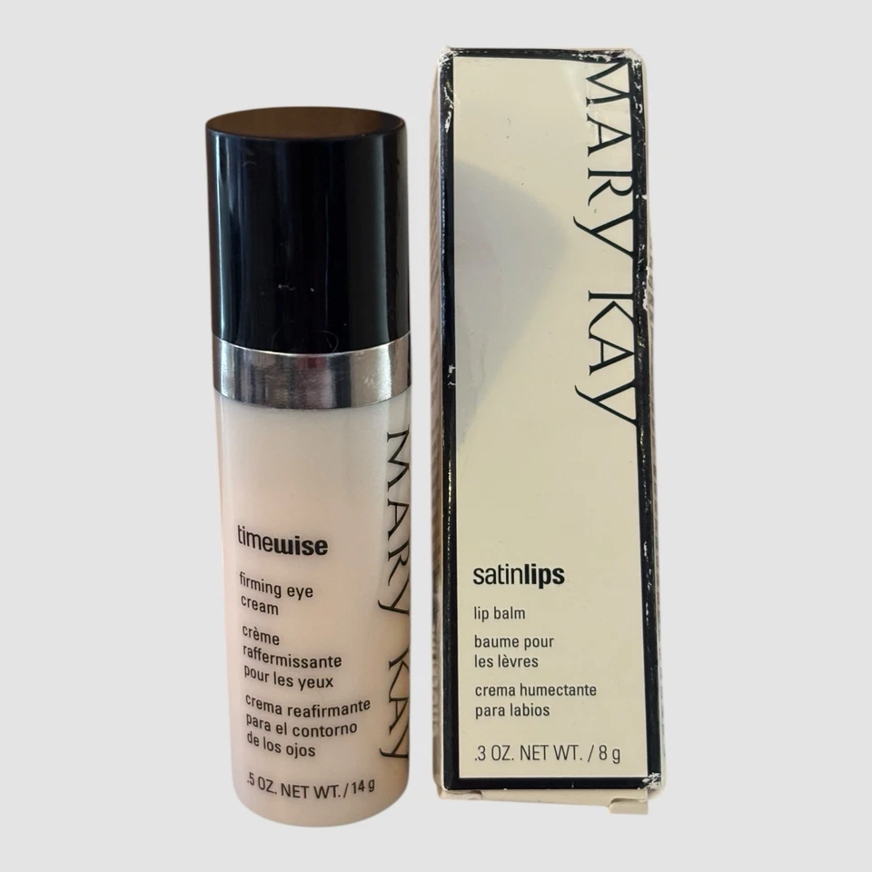 Mary Kay TimeWise #6H04 Firming Eye Cream .5oz and #031559 Satin Lips Lip Balm - Image 2 of 4
