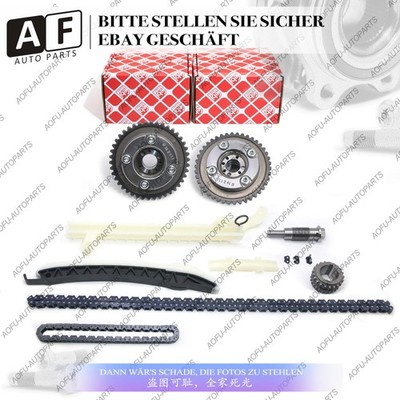 FEBI Nockenwellenversteller Steuerkettensatz für MERCEDES M260 M264 M270 M274