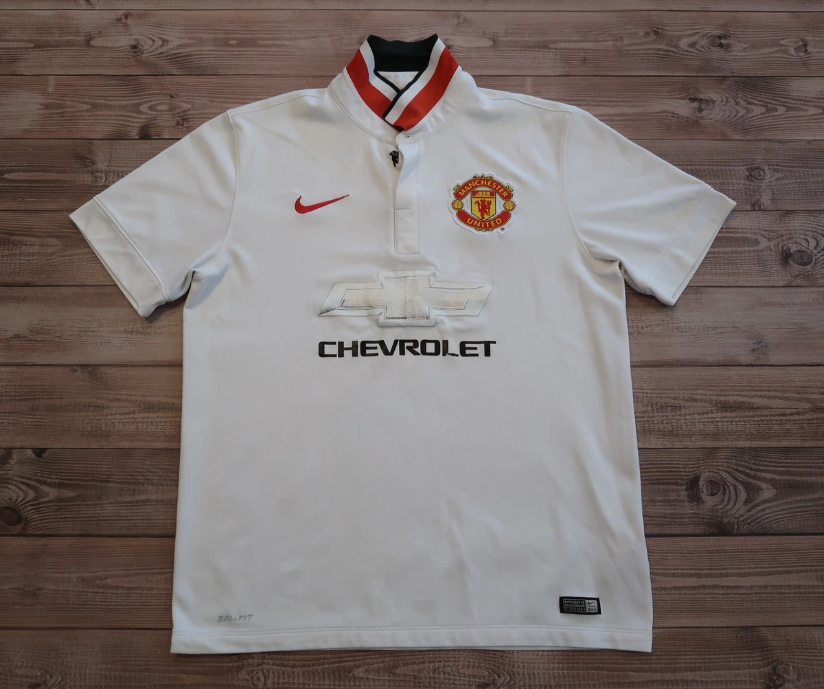 Nike White Manchester United International Club Soccer Fan Apparel