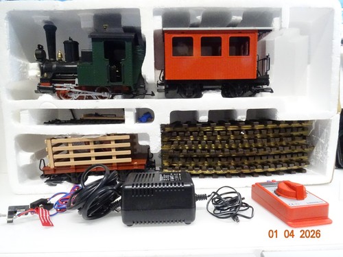 LGB Spur G 90400 ToyTrain Startset mit Dampflok etc. siehe Fotos in OVP JL7671 | Zustand: Gebraucht