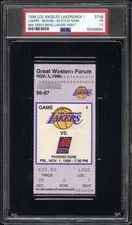 STEVE NASH NBA DEBUT~SHAQ LAKERS DEBUT~KOBE 1ST GAME (DNP)TICKET🎟️11/1/1996 PSA