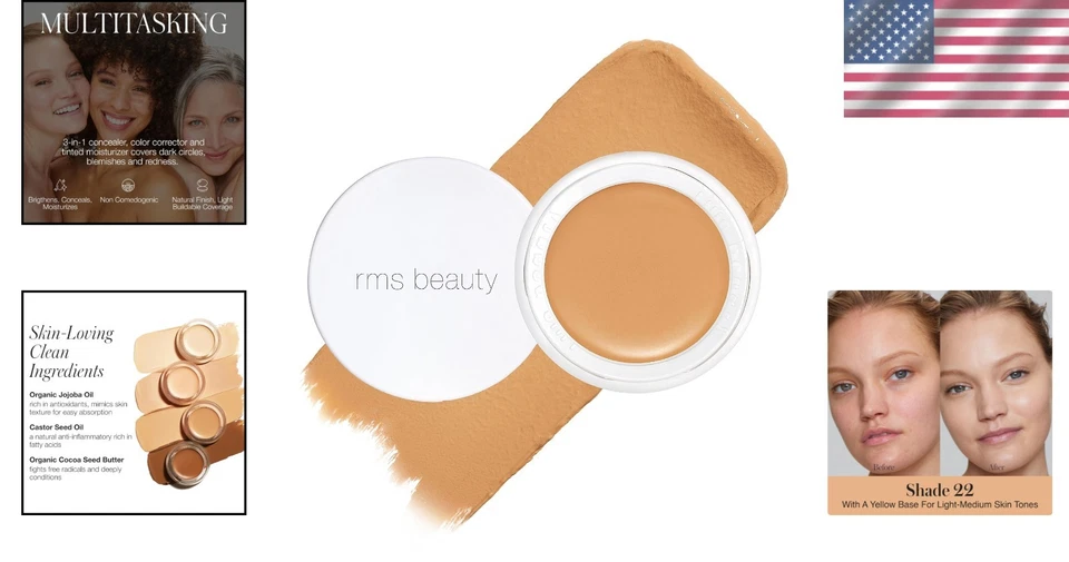 Matte Cream Concealer UnCoverup in Universal Color 22 for Flawless Coverage - Image 2 of 4