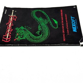 NES Wizardry Proving Grounds of the Mad Overlord Manual Only (No Game) Nintendo